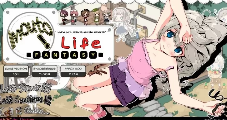 【PC+安卓/妹控/SLG/触摸】 妹相随~黑白世界冒险 V2.03+彩色MOD+FFOX兼容 【1.4g】-小白资源网