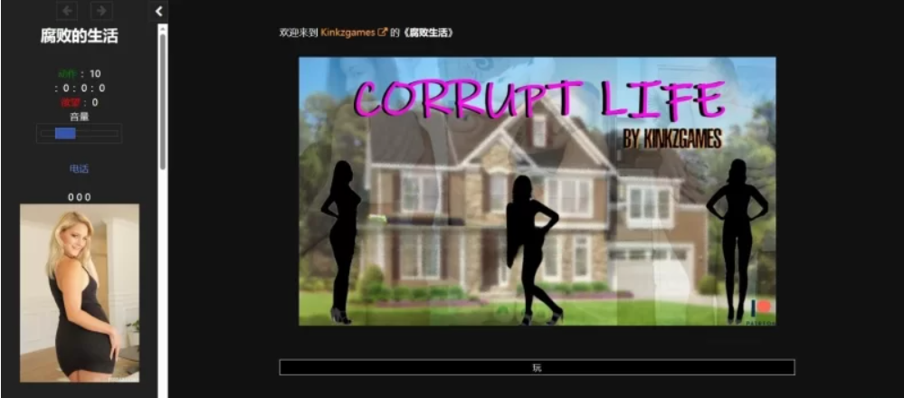 【欧美真人SLG/HTML/动态】腐败的生活 v0.99 浏览器转中文【12G】-小白资源网