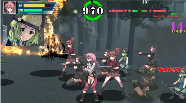 【塔防ACT/精翻汉化/异种X/羞耻/吞丸】Womens Defence ～军人少女防卫战+存档【3.5G】-小白资源网