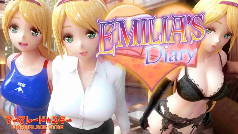 【互动/SLG/官中/动态】艾米莉娅的日记：Emilia’s Diary 官方中文版 兔女郎 【4.9G】-小白资源网